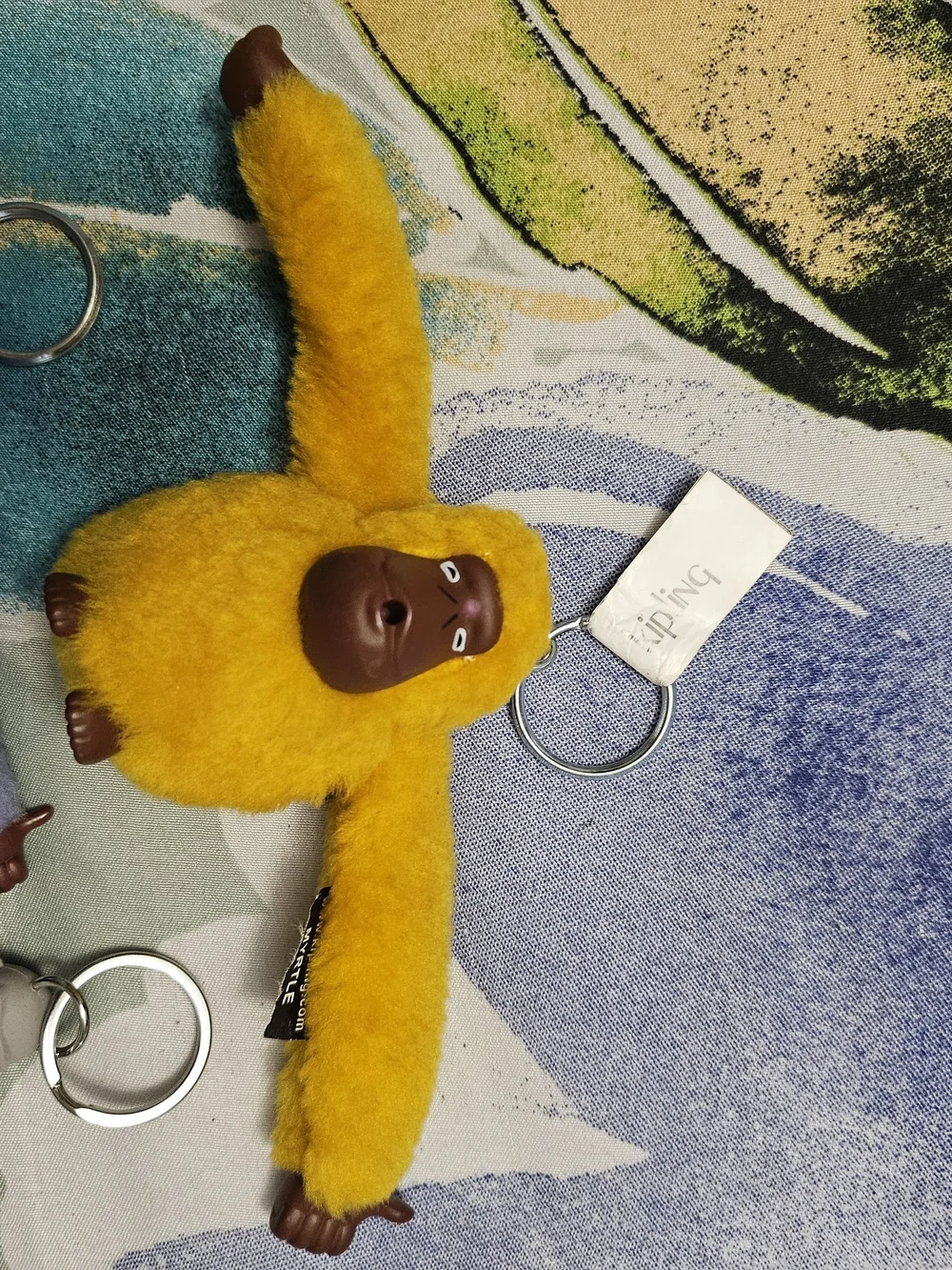 Set of 3 Original Kipling Monkey Keychains